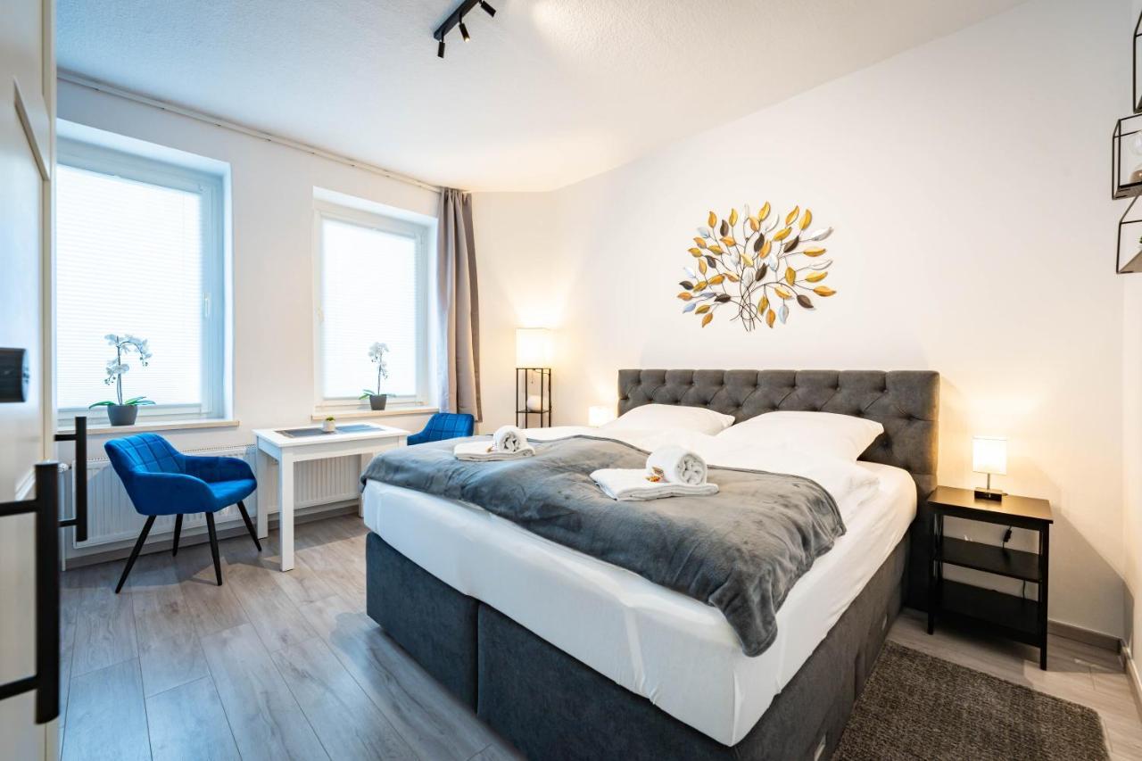 Apartmento Blue Magdeburg - Zentral - Wifi - Netflix Exteriör bild