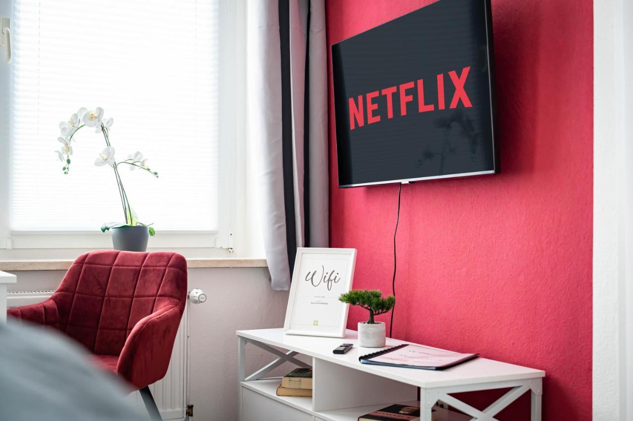 Apartmento Blue Magdeburg - Zentral - Wifi - Netflix Exteriör bild