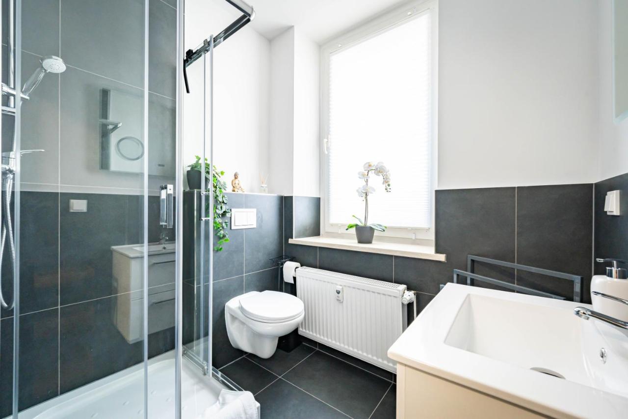 Apartmento Blue Magdeburg - Zentral - Wifi - Netflix Exteriör bild