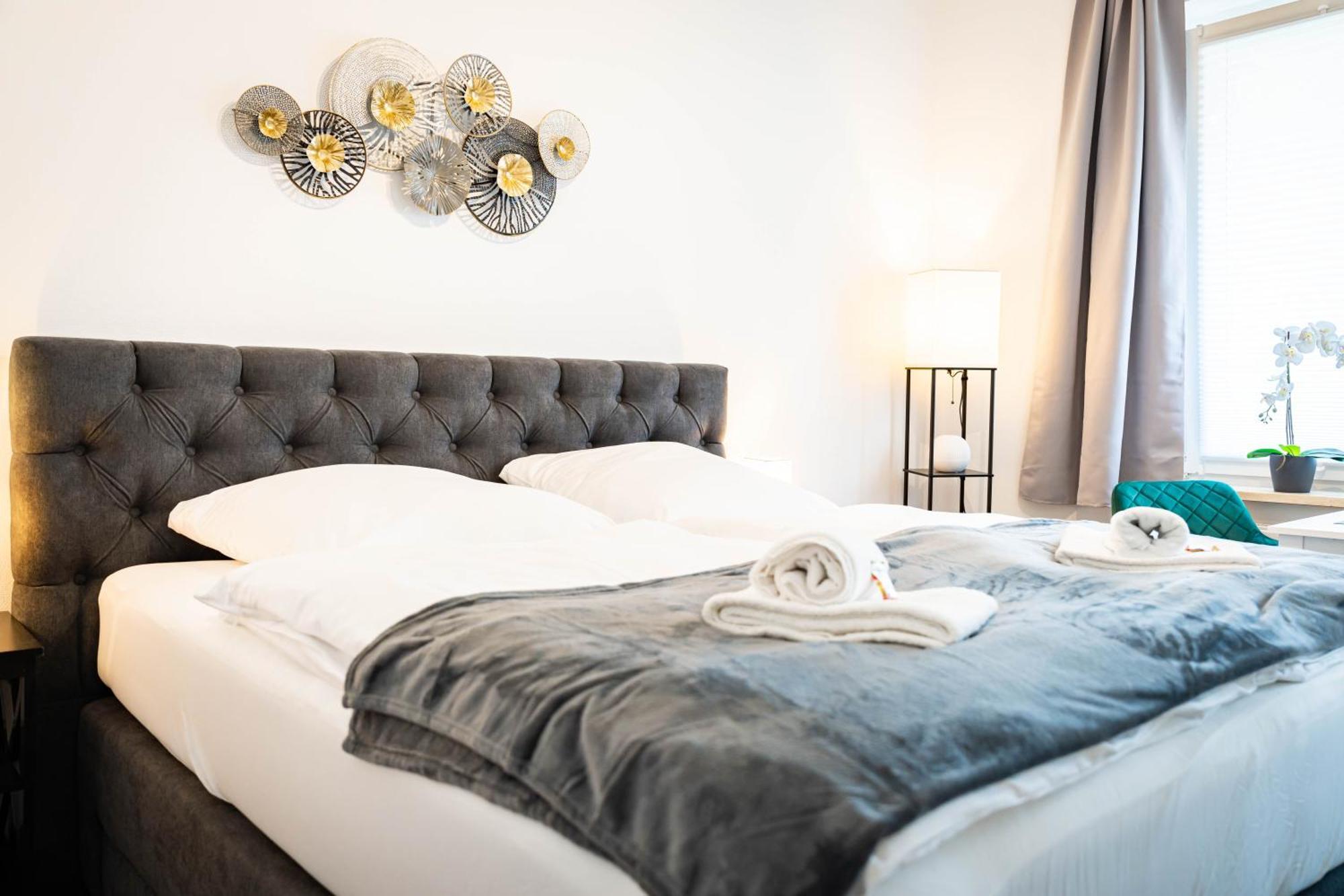 Apartmento Blue Magdeburg - Zentral - Wifi - Netflix Exteriör bild
