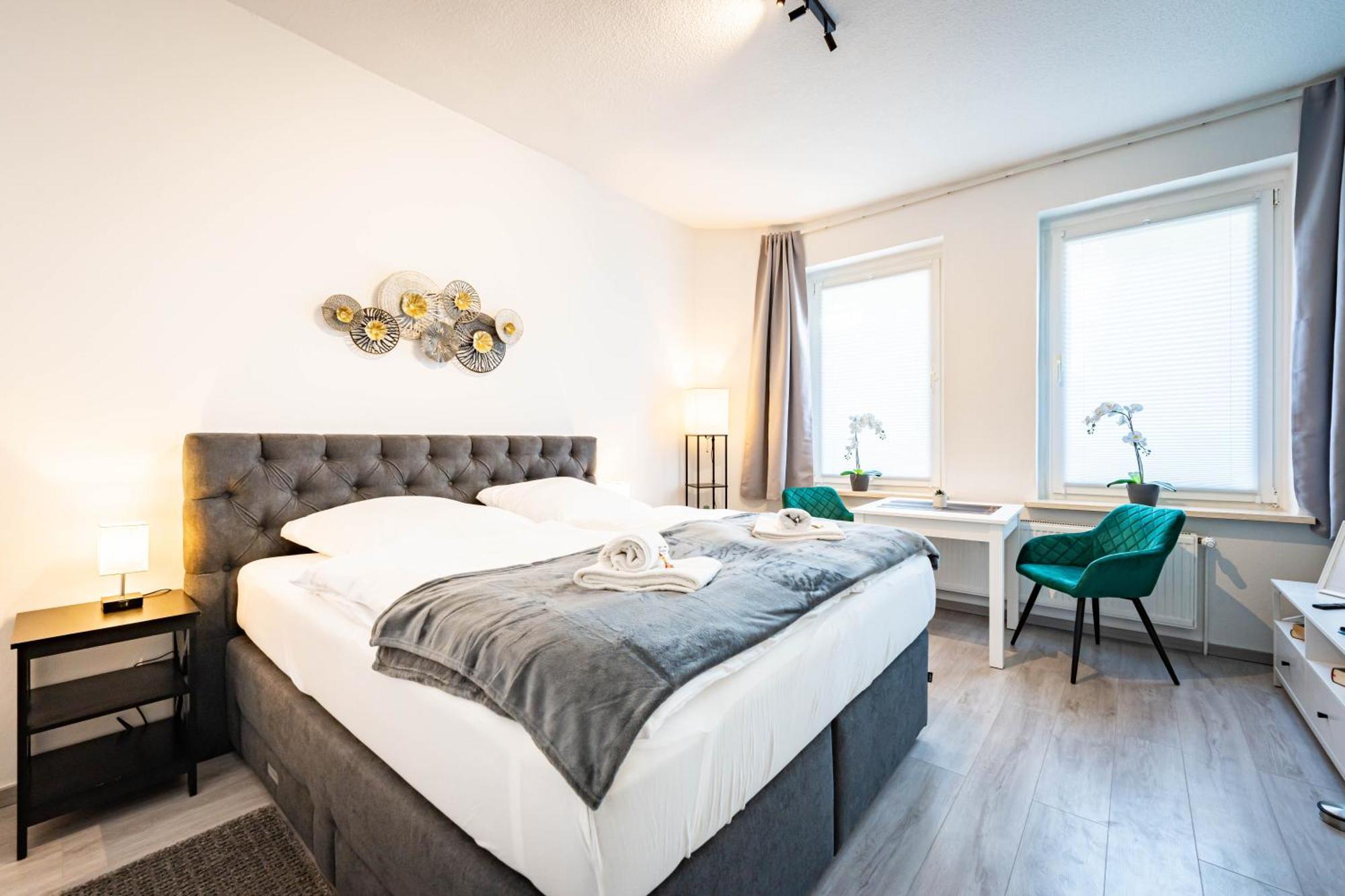 Apartmento Blue Magdeburg - Zentral - Wifi - Netflix Exteriör bild